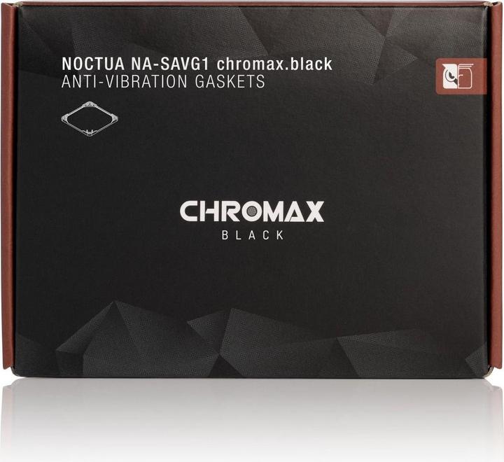 Actual product image Noctua NA-SAVG1 chromax black anti-vibration set