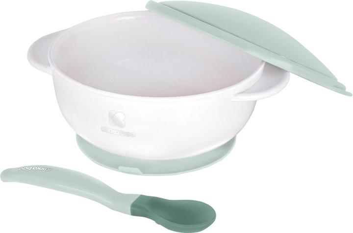 Actual product image Kikkaboo Baby food bowl 250 ml spoon
