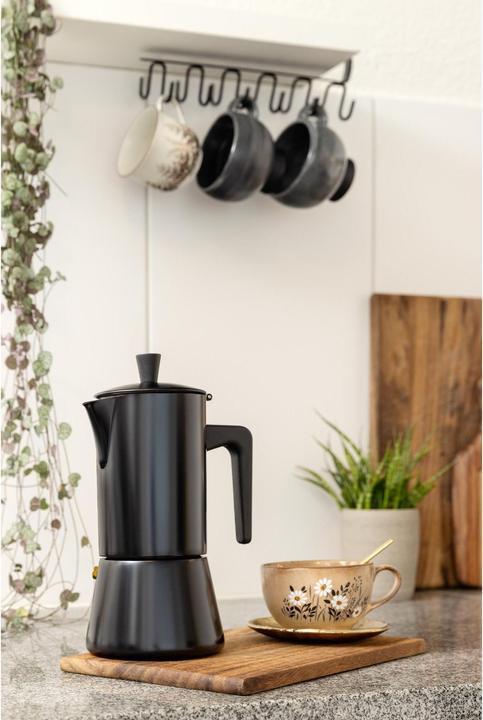 Produktbild Furber Espressokocher Chicchi 10 Tassen, Schwarz (10 T.)