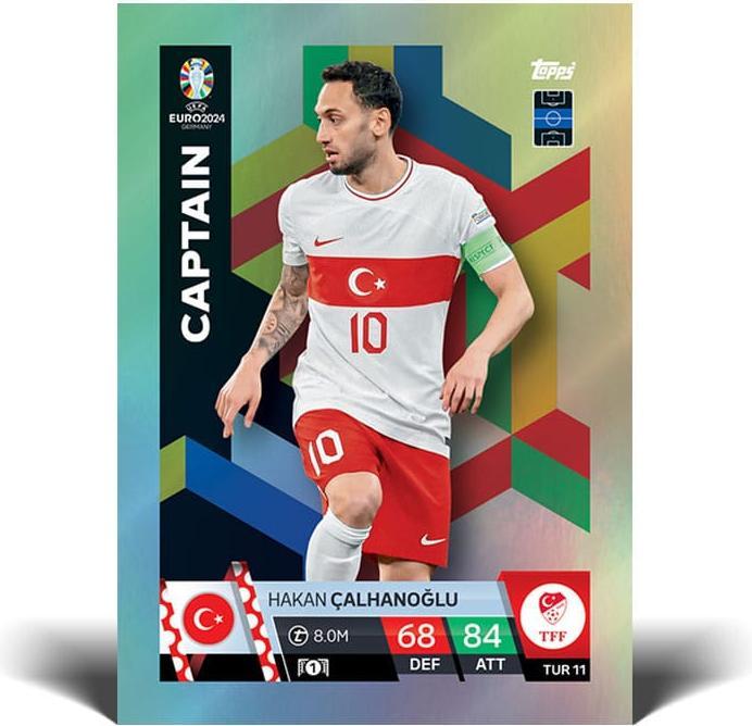 Immagine prodotto Topps Display Euro 2024 (Tedesco, Francese, Svizzero-tedesco, Italiano, Inglese, Display del booster)