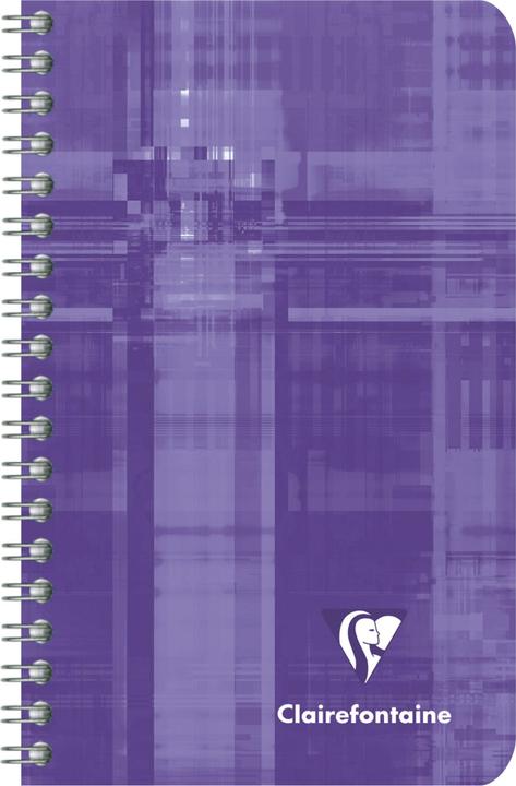 Actual product image Clairefontaine Spiral notebook (7.5 x 12 cm, Checked, Hardcover)