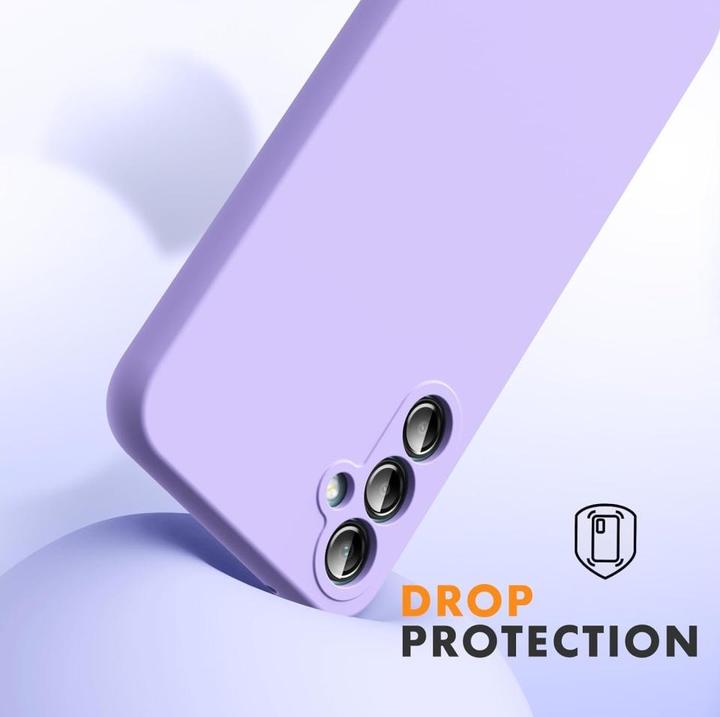 Actual product image Screenguard Samsung Galaxy A34 5G Liquid Silicone Case Cover (Samsung Galaxy A34 5G)