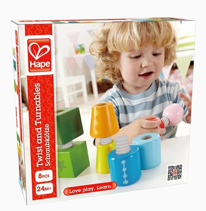 Actual product image Hape Screw blocks