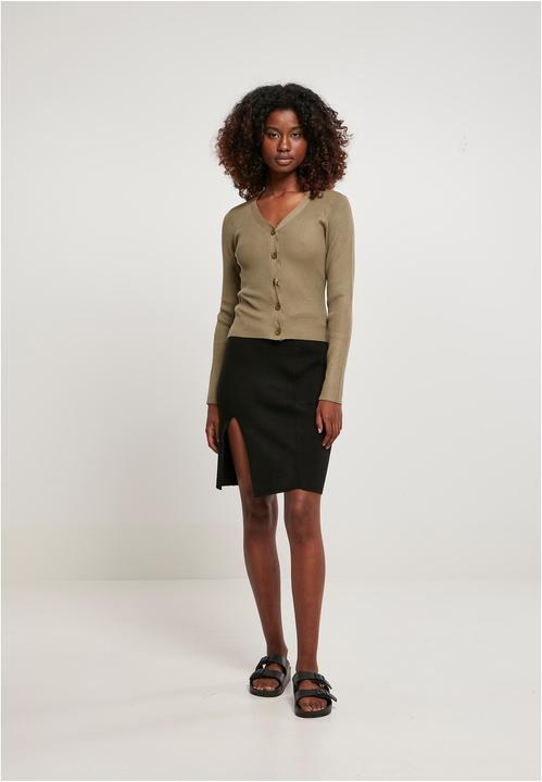 Image du produit Urban Classics Ladies Short Rib Knit Cardigan - 16980 (5XL)