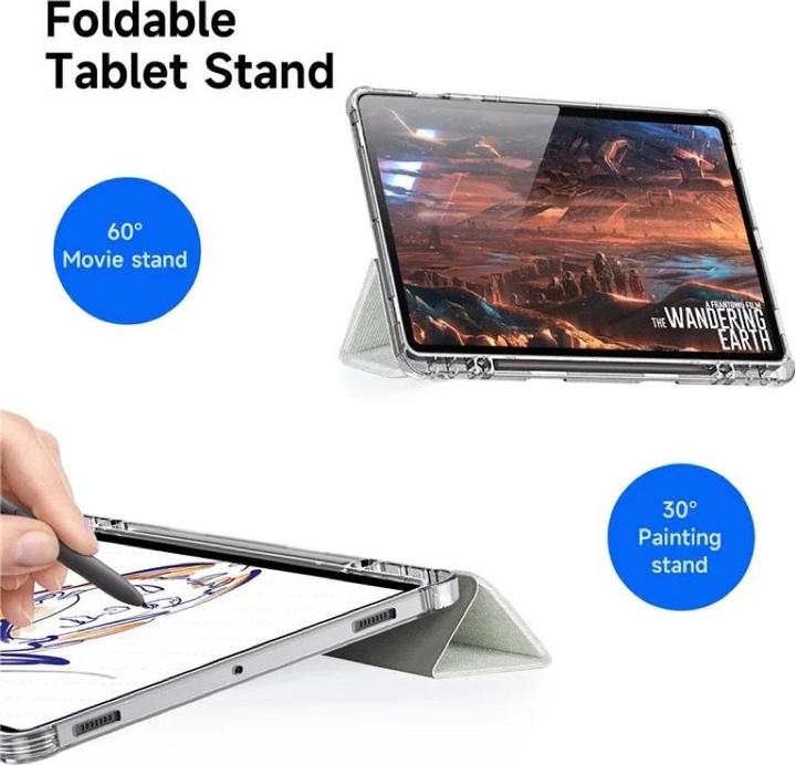 Actual product image Dux Ducis Unid Series Leather Bookcover Cover (Galaxy Tab S9 FE, Galaxy Tab S9)