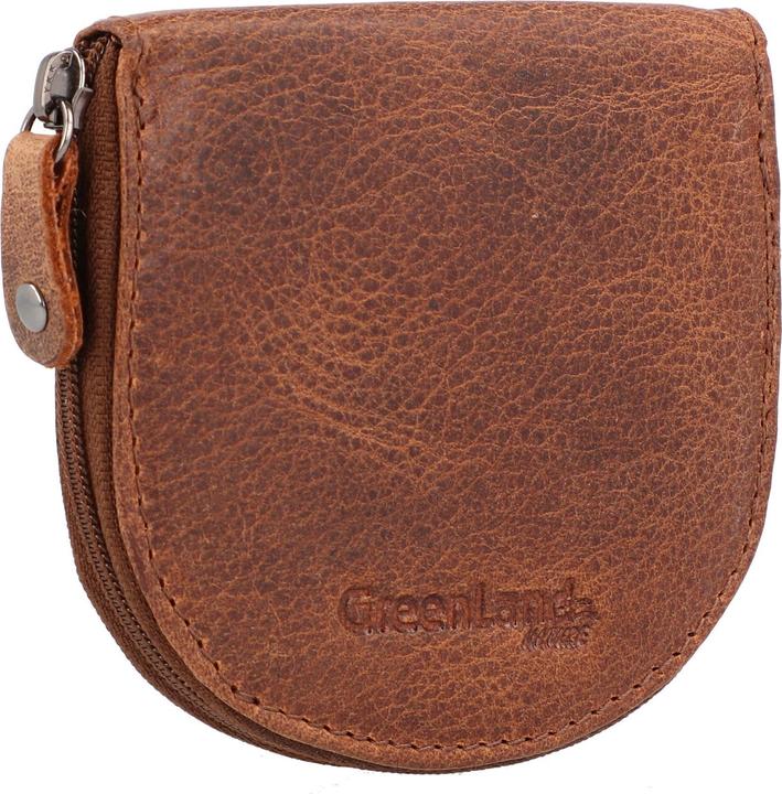 Image du produit Greenland Nature Porte-monnaie Montana RFID en cuir 10 cm