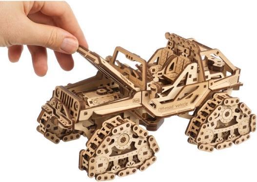 Actual product image Ugears 70204 Tracked Off-Road Vehicle