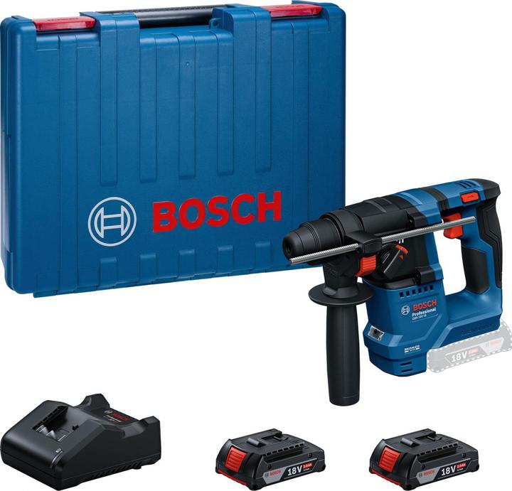 Productafbeelding Bosch Professional GBH 18V-18 Akku-Bohrhammer mit SDS plus (Oplaadbare batterij)