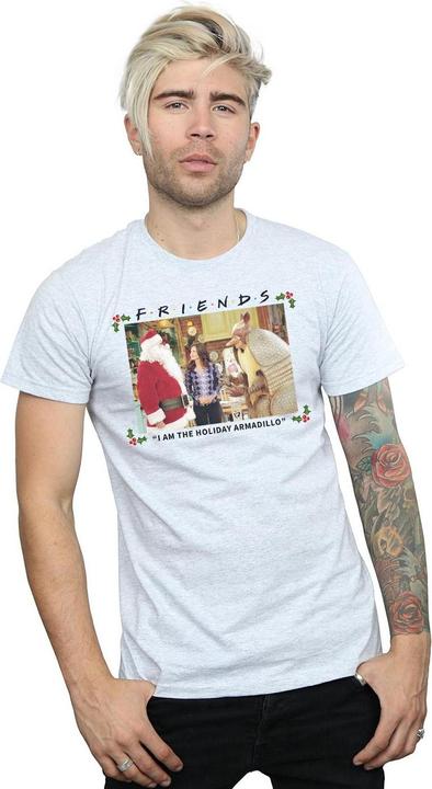 Actual product image Friends Mens I Am The Holiday Armadillo T-Shirt (XXL)
