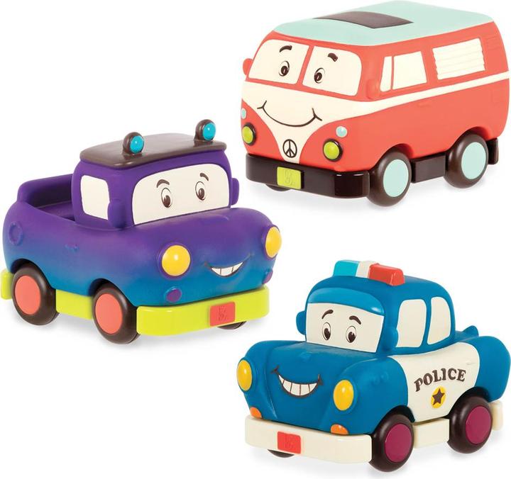 B.toys B. Mini Wheee-ls Aufziehbare Fahrzeuge Set 2