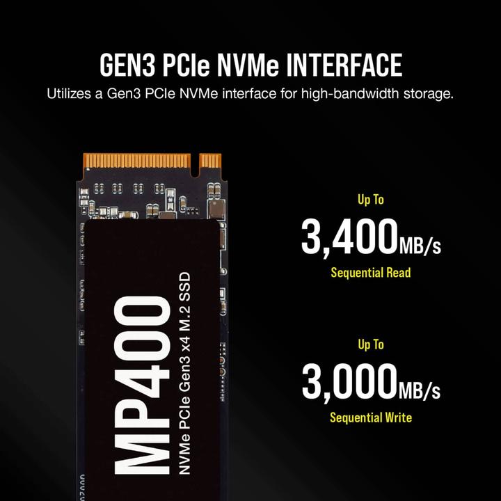 Produktbild Corsair MP400 (8000 GB, M.2 2280)