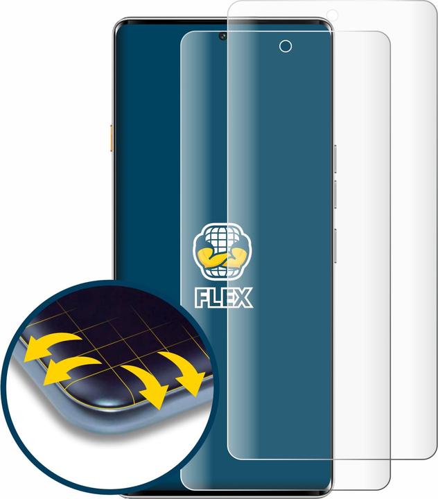 Actual product image BROTECT Full-Screen Protector (2 Piece, Huawei Mate 40 Pro 5G)