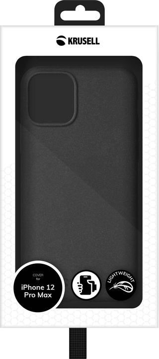 Actual product image Krusell SandCover Apple iPhone 12 Pro Max black (Apple iPhone 12 Pro Max)