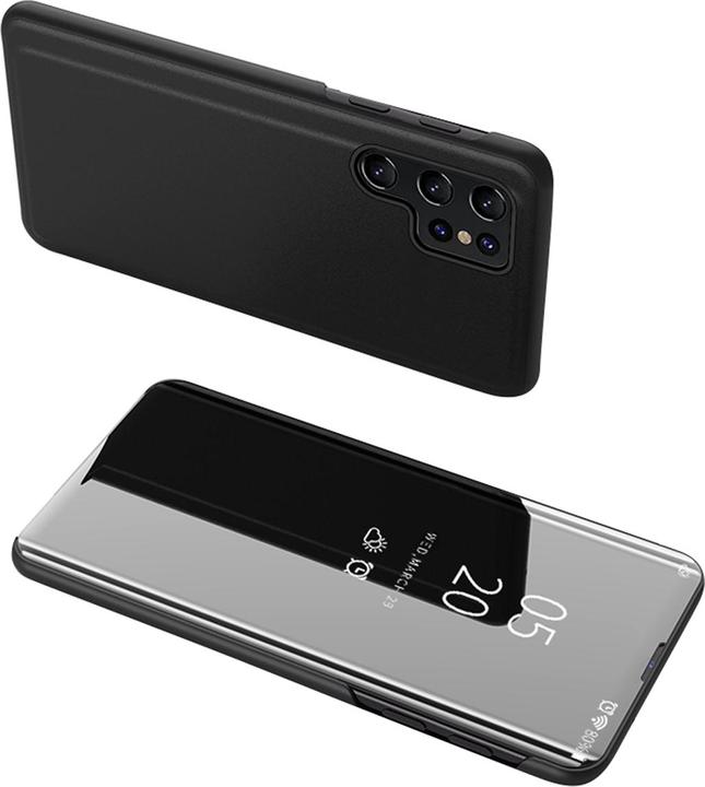 Produktbild Hurtel Clear View Hülle Schwarz (Samsung Galaxy S24+)