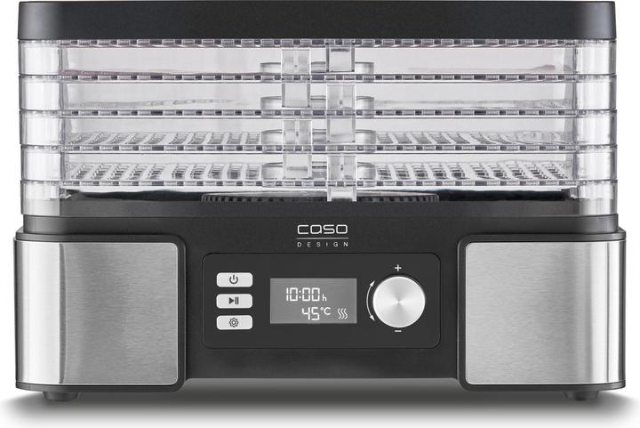 Caso Disidratatore per alimenti DH 450 Potenza 370-450 W, Numero di vaschette 5, Controllo della