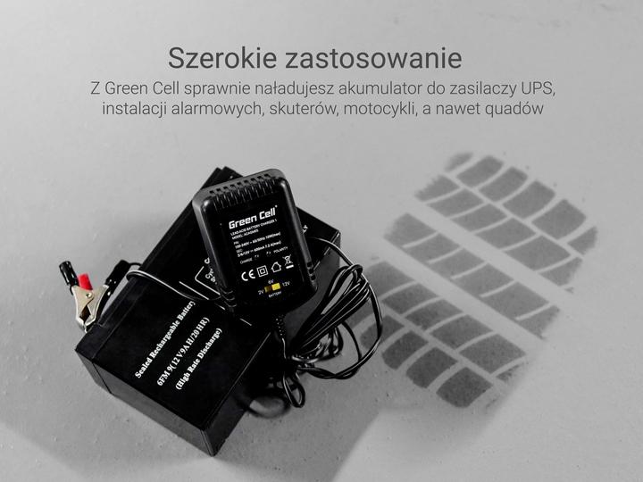 Produktbild GreenCell Ladegerät (12V, 6V, 0.60 A)