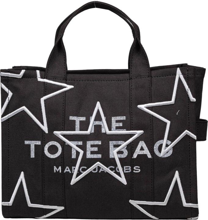 Marc Jacobs the medium tote canvas bag with embroidered stars