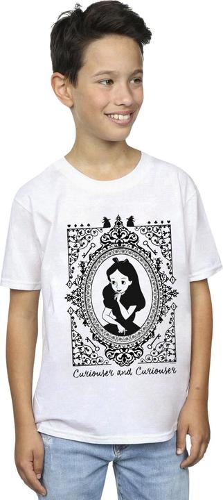 Actual product image Disney Boys Alice In Wonderland Frame T-Shirt (128)