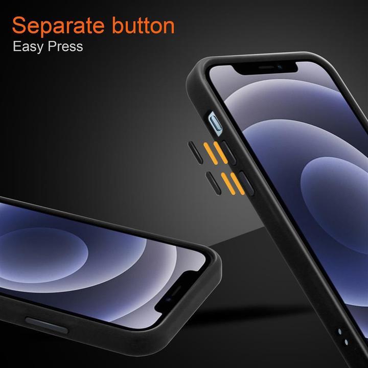 Actual product image Cadorabo Hybrid Matt Cover (Apple iPhone 12 Pro Max)