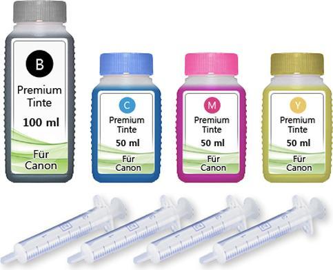 Actual product image Druckfuxx 250ml NACHFÜLL TINTE für CANON PIXMA MP540 MP550 MP560 MP620 MP630 MP6