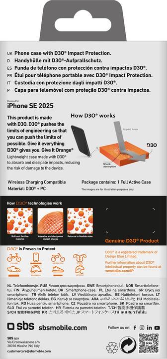Actual product image SBS Cover (Apple iPhone 16e)