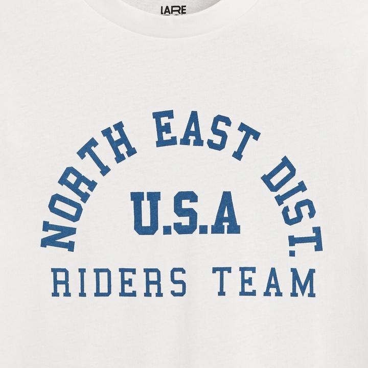 Image du produit La Redoute Collections T-shirt à manches longues avec imprimé message (94)