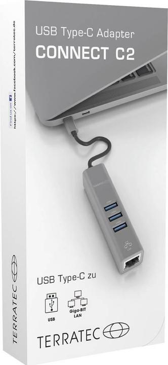 Image du produit Terratec Connect C2 (USB-C, 4 Ports)