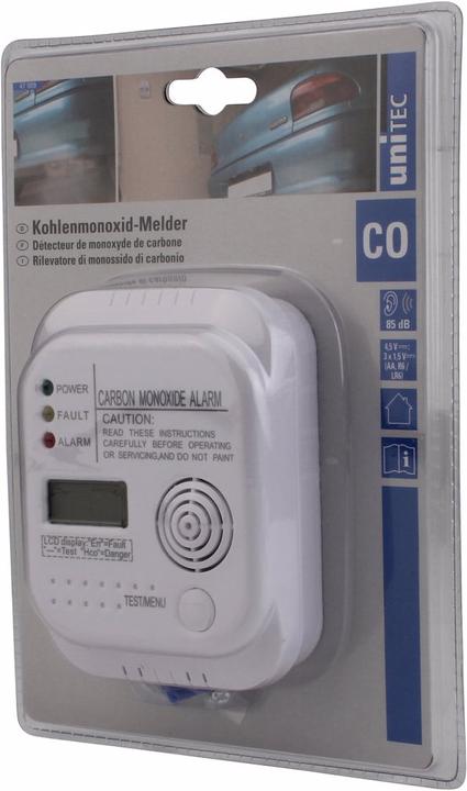Produktbild Unitec Kohlenmonoxidmelder