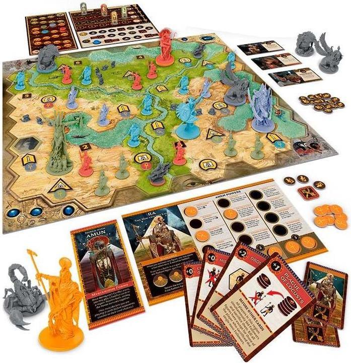 Actual product image Asmodée CMND0149 - Ankh - Board game, 2-5 players, ages 12+ (DE edition) (German)