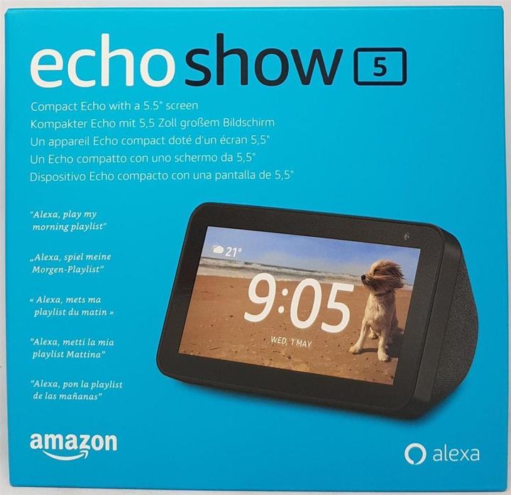 Actual product image Amazon Echo Show 5 (Amazon Alexa)