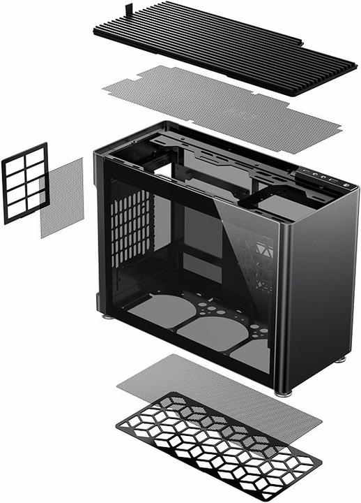 Produktbild Jonsplus i 100 Pro Tempered Glass Version (Mini-ITX, Mini-DTX)