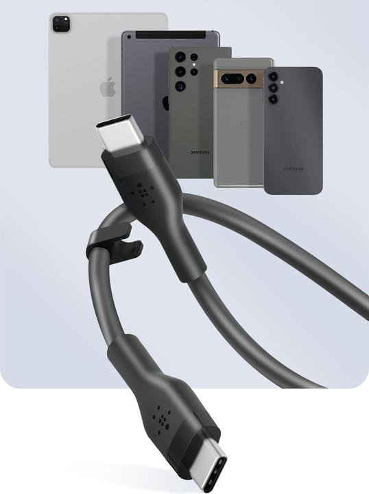 Image du produit Belkin USB C — USB C (1 m, USB 2.0)