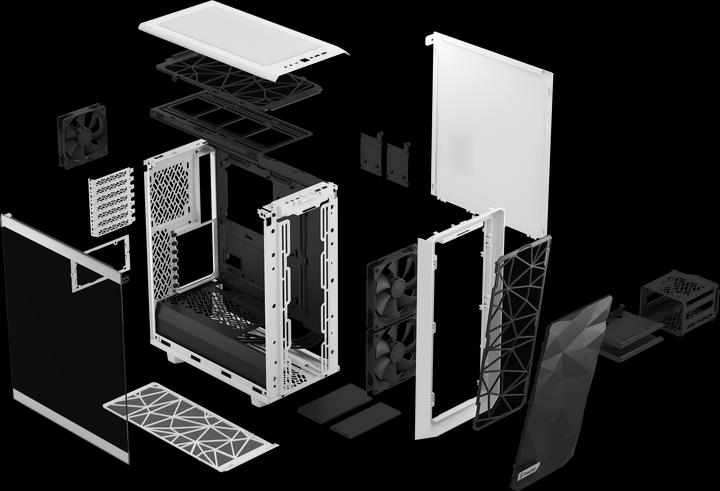 Immagine prodotto Fractal Meshify 2 Compact (mATX, Mini-ITX, ATX)