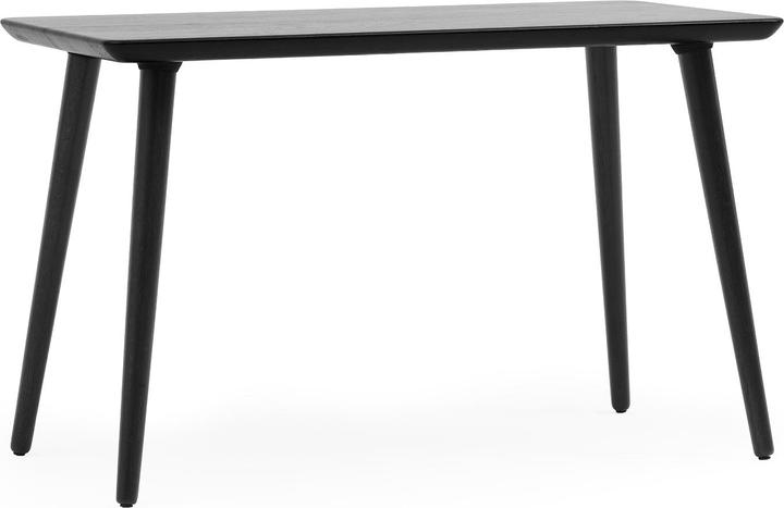 Produktbild Oakywood Classic Desk - Klassischer Schreibtisch aus Massivholz - Schwarz / 120x60 - (120 x 60 cm)