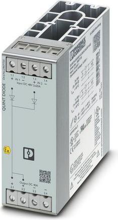Immagine prodotto Phoenix Contact Quint4 Diode, 48 V DC, 2x20 or 1x40 A