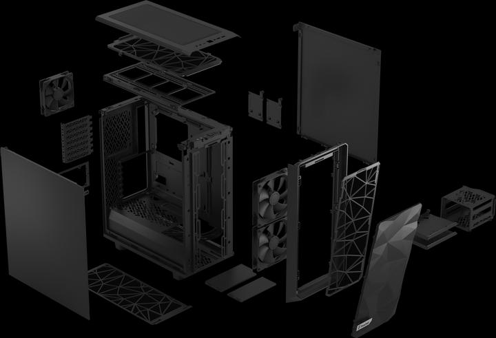 Immagine prodotto Fractal Meshify 2 Compact Nero Solido (ATX, mATX, Mini-ITX)