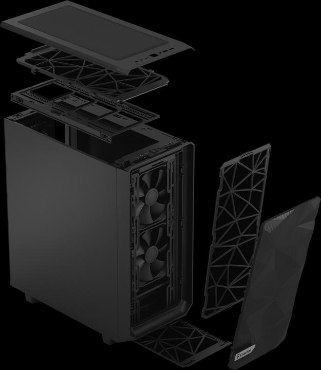 Immagine prodotto Fractal Meshify 2 Compact Nero Solido (ATX, mATX, Mini-ITX)