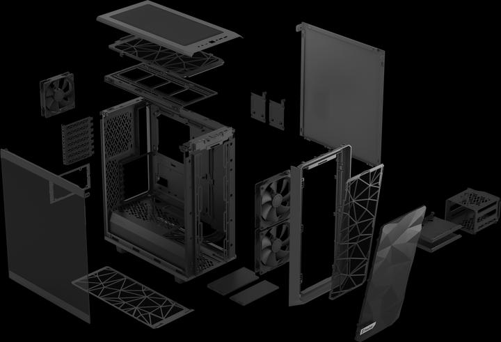 Immagine prodotto Fractal Meshify 2 Compact Grigio TG Light (ATX, mATX, Mini-ITX)