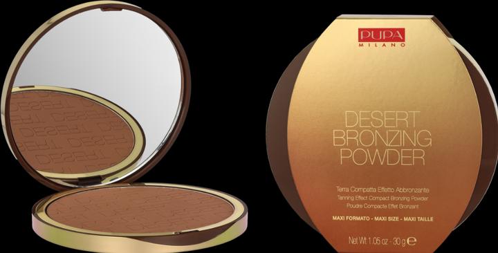 Actual product image Pupa Milano Desert Bronzing Powder 003 Amber Light 30g (003 Amber Light, Bronzer, 30 g)