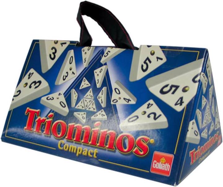Image du produit Goliath Toys Triominos Compact (Allemand, Français, Italien, Anglais)