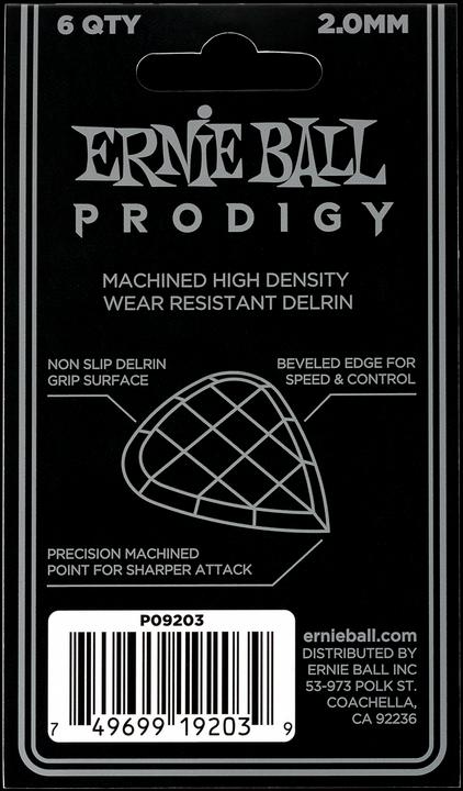 Immagine prodotto Ernie Ball Mini (6 x, 2 mm)