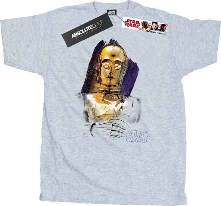 Produktbild Star Wars The Last Jedi C3PO Brushed TShirt (M)