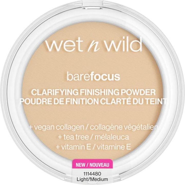 Produktbild Wet n Wild Wet 'n' Wild Bare Focus Clarifiant Finish Powder 1114480E (Light-Medium, Bronzer, 6 g)