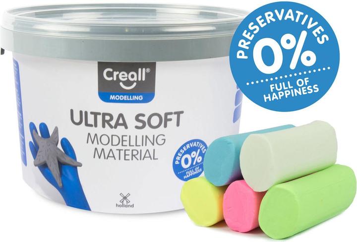 Creall Ultra Soft Klei Pastel, 1100gr.