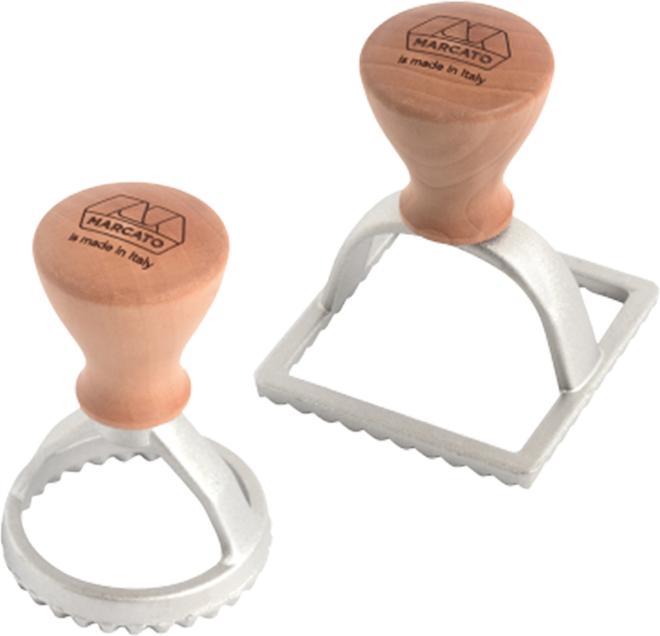 Image du produit Marcato KIT D'ESTAMPILLAGE 'RAVIOLE' (ROND 58MM + CARRÉ 58MM)