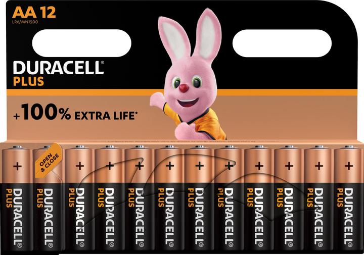 Actual product image Duracell Plus Power (12 pcs., AA, 2850 mAh)