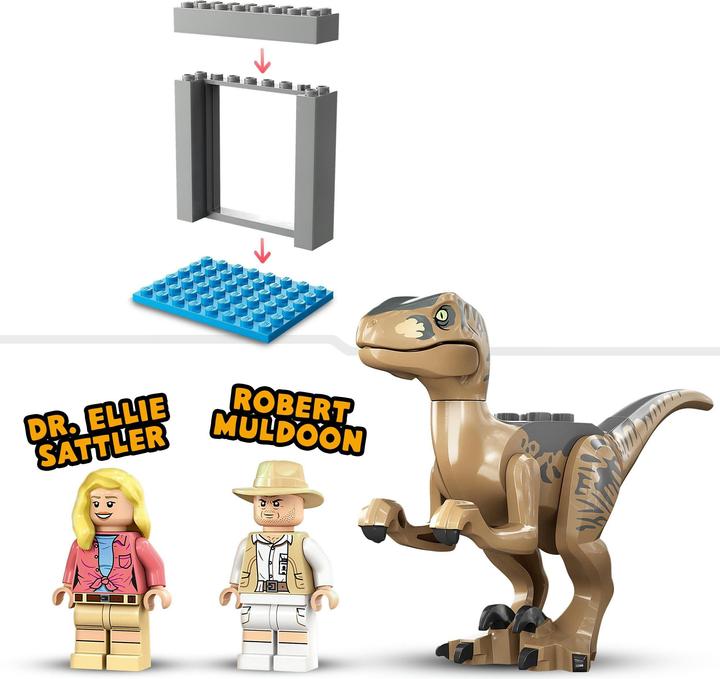 Produktbild LEGO Jurassic World Escape Velociraptora 76957 (76957, LEGO Jurassic World)