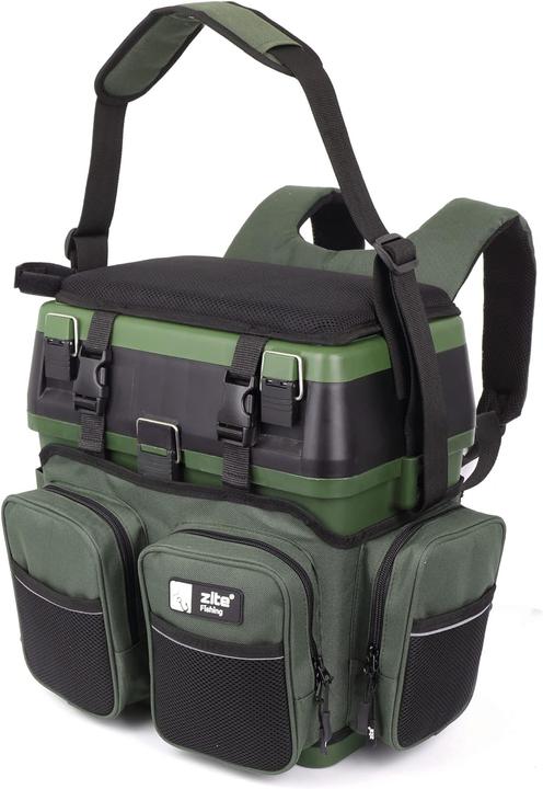 Zite Multifunktionaler Angelkoffer-Rucksack