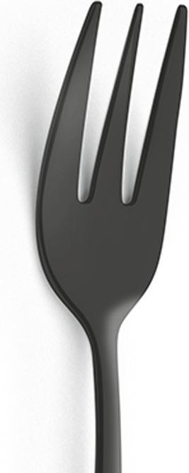 Actual product image Amefa AUSTIN Kuchengabel Set 6-teilig, PVD schwarz, satiniert (6 Piece, Pitchfork)