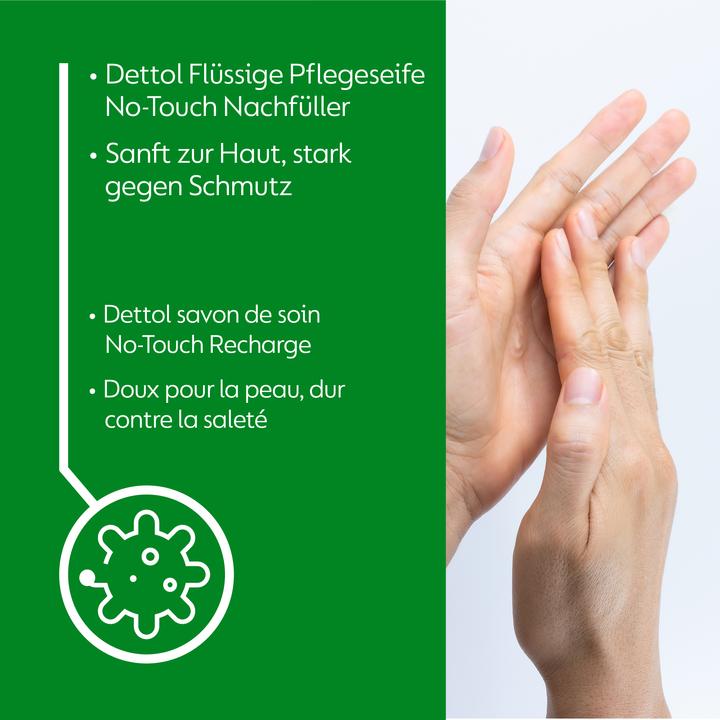 Produktbild Dettol No Touch (Flüssigseife, Handseife Nachfüllpackung, 250 ml)